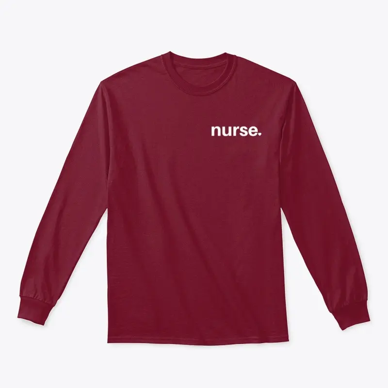 classic nurse.merch design -small letter