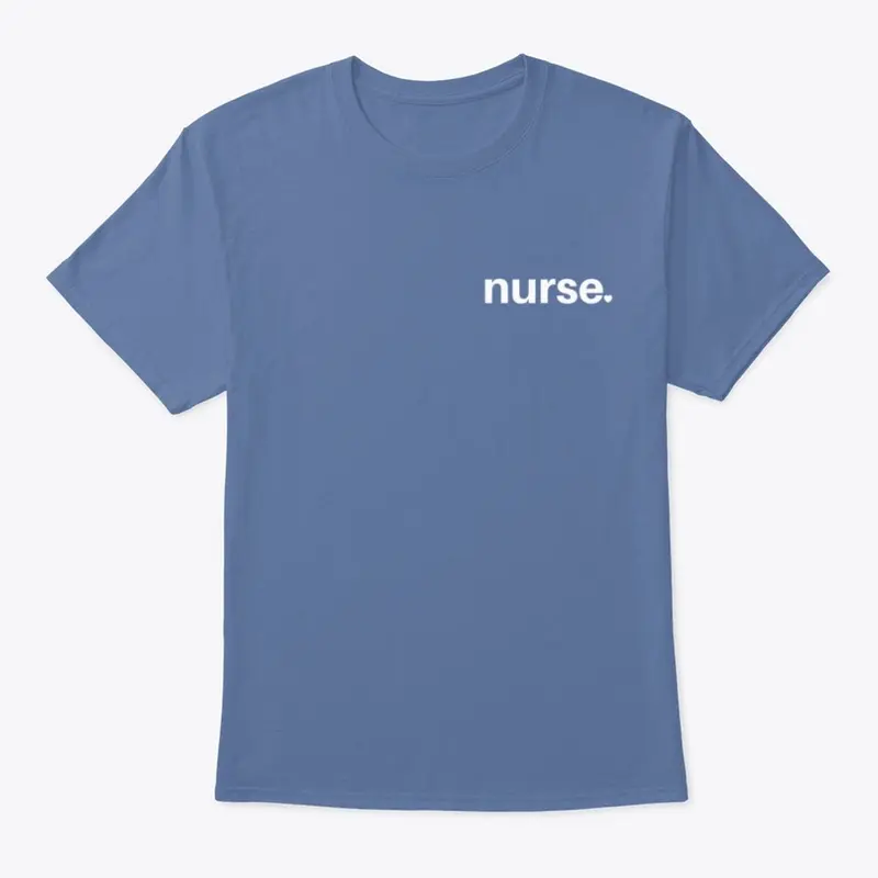 classic nurse.merch design -small letter